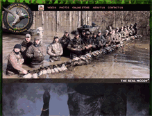 Tablet Screenshot of greentimberduckhunting.com